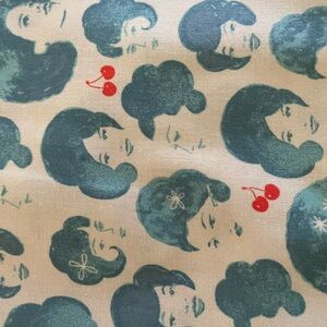 Cotton + Steel / Ruby Star Society - Dottie's Friends - Blue - 2.5 yards